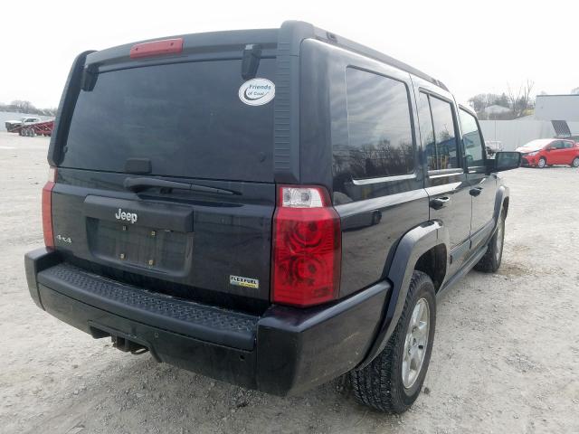 1J8HG48N08C160386 - 2008 JEEP COMMANDER SPORT  photo 4