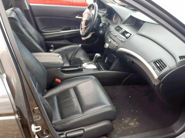 1HGCP26878A076369 - 2008 HONDA ACCORD EXL GRAY photo 5