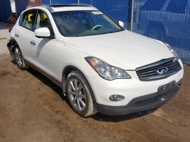 JN1AJ0HR3CM451377 - 2012 INFINITI EX35 BASE WHITE photo 1