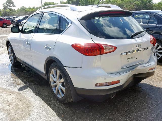 JN1AJ0HR3CM451377 - 2012 INFINITI EX35 BASE WHITE photo 3
