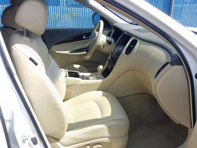 JN1AJ0HR3CM451377 - 2012 INFINITI EX35 BASE WHITE photo 5