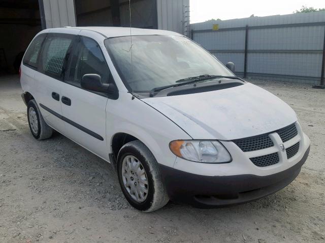 1D4GP21363B335550 - 2003 DODGE CARAVAN C/ WHITE photo 1