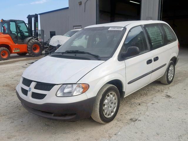 1D4GP21363B335550 - 2003 DODGE CARAVAN C/ WHITE photo 2