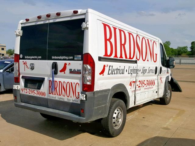 3C6TRVAG5FE503414 - 2015 RAM PROMASTER 白色 照片 4