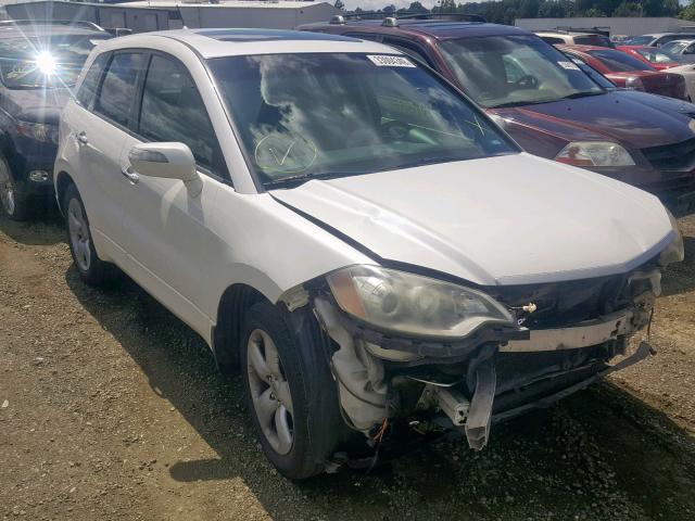 5J8TB18277A014194 - 2007 ACURA RDX WHITE photo 1