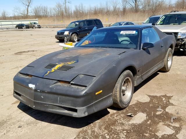 1G2FW87H0FL642958 - 1985 PONTIAC FIREBIRD T BLACK photo 2