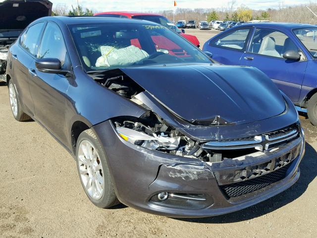 1C3CDFCH0DD204838 - 2013 DODGE DART LIMIT GRAY photo 1