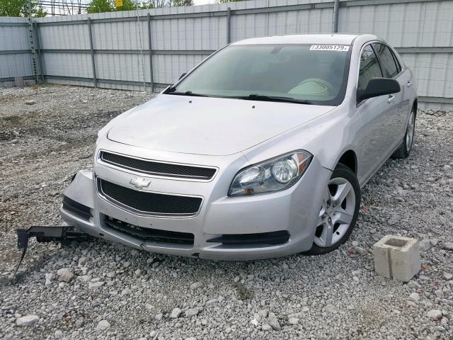 1G1ZB5E15BF239116 - 2011 CHEVROLET MALIBU LS SILVER photo 2