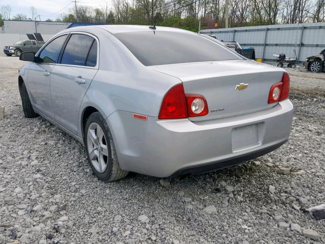 1G1ZB5E15BF239116 - 2011 CHEVROLET MALIBU LS SILVER photo 3