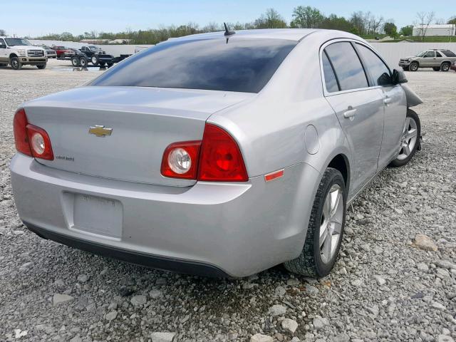 1G1ZB5E15BF239116 - 2011 CHEVROLET MALIBU LS SILVER photo 4
