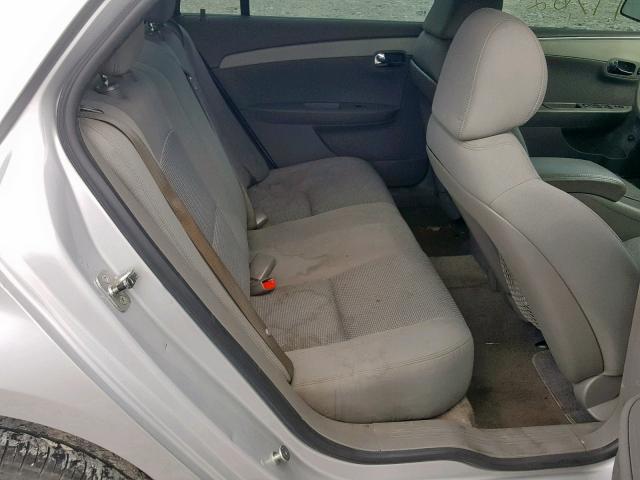 1G1ZB5E15BF239116 - 2011 CHEVROLET MALIBU LS SILVER photo 6