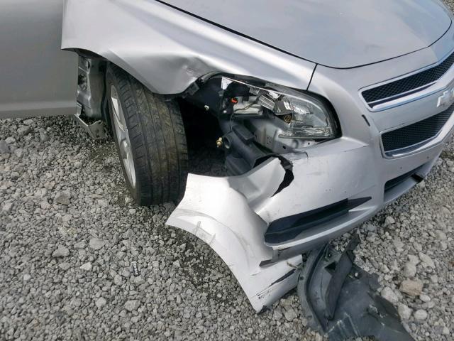 1G1ZB5E15BF239116 - 2011 CHEVROLET MALIBU LS SILVER photo 9