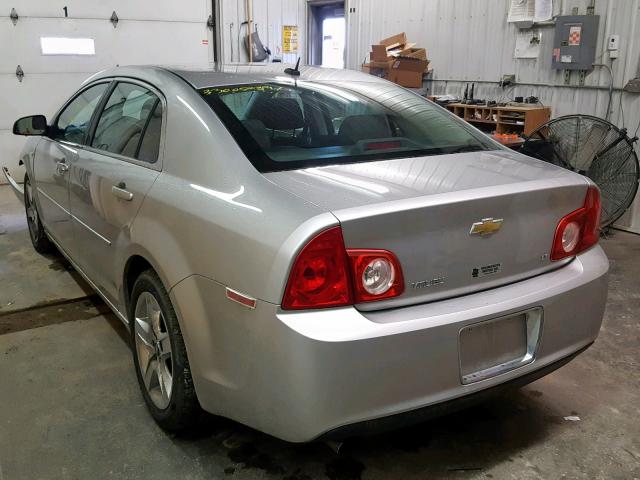 1G1ZH57B68F276348 - 2008 CHEVROLET MALIBU 1LT SILVER photo 3