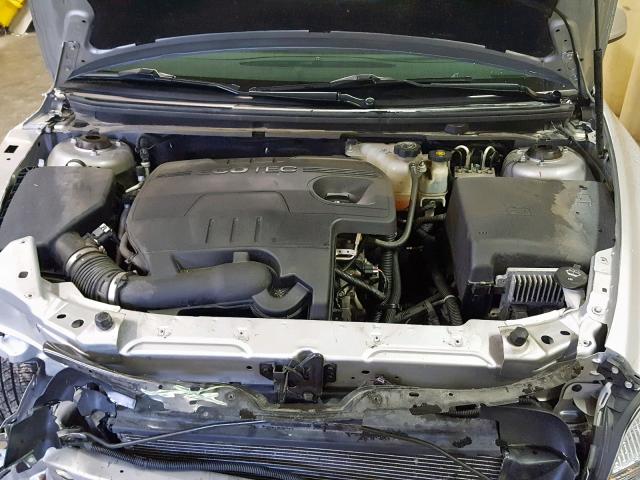 1G1ZH57B68F276348 - 2008 CHEVROLET MALIBU 1LT SILVER photo 7
