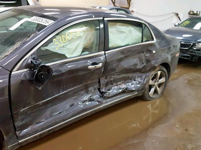 1G1ZC5E00CF322927 - 2012 CHEVROLET MALIBU 1LT GRAY photo 10