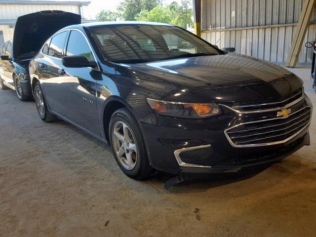1G1ZB5ST6GF187654 - 2016 CHEVROLET MALIBU LS BLACK photo 1