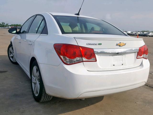 1G1P75SZ1E7433076 - 2014 CHEVROLET CRUZE WHITE photo 3