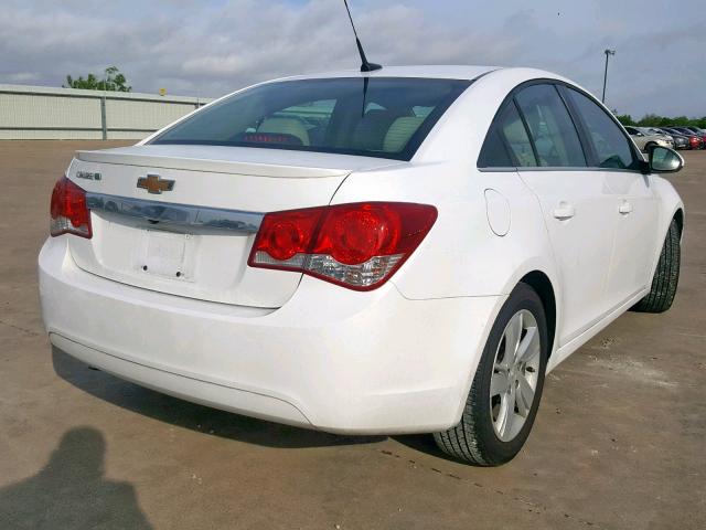 1G1P75SZ1E7433076 - 2014 CHEVROLET CRUZE WHITE photo 4