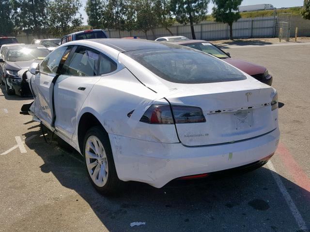 5YJSA1E14GF151738 - 2016 TESLA MODEL S WHITE photo 3