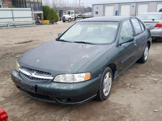 1N4DL01DXYC119345 - 2000 NISSAN ALTIMA XE GREEN photo 2