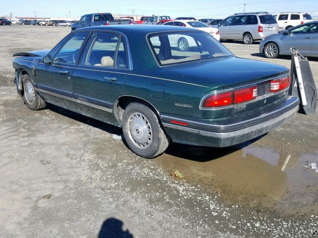 1G4HR53L5PH481270 - 1993 BUICK LESABRE LI GREEN photo 3