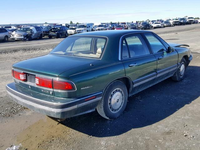 1G4HR53L5PH481270 - 1993 BUICK LESABRE LI GREEN photo 4