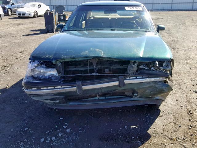 1G4HR53L5PH481270 - 1993 BUICK LESABRE LI GREEN photo 9