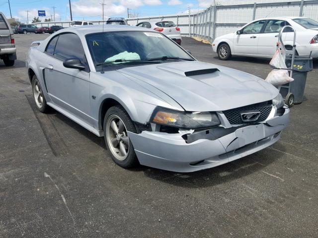 1FAFP42X33F348678 - 2003 FORD MUSTANG GT SILVER photo 1