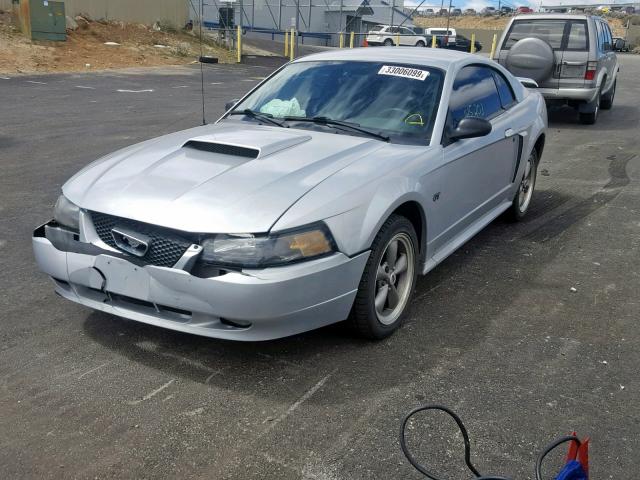 1FAFP42X33F348678 - 2003 FORD MUSTANG GT SILVER photo 2