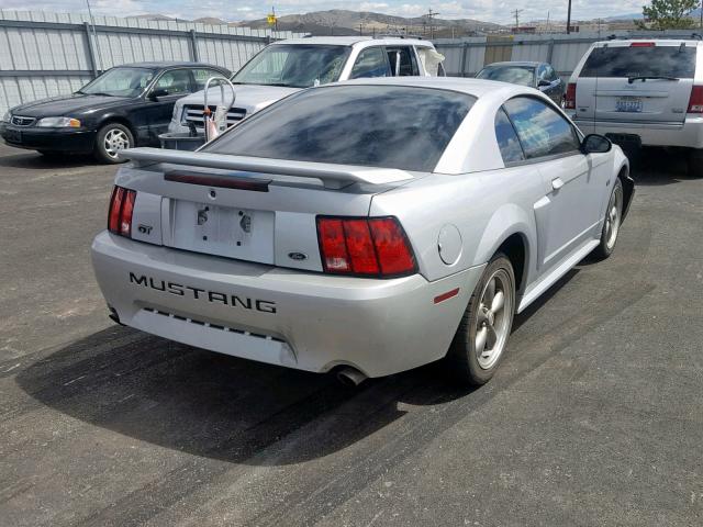 1FAFP42X33F348678 - 2003 FORD MUSTANG GT SILVER photo 4