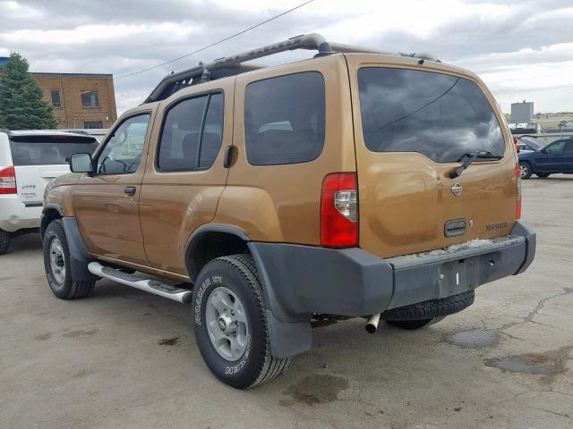 5N1ED28Y5YC577094 - 2000 NISSAN XTERRA XE GOLD photo 3