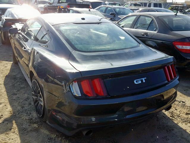 1FA6P8CF4F5371295 - 2015 FORD MUSTANG GT GREEN photo 3