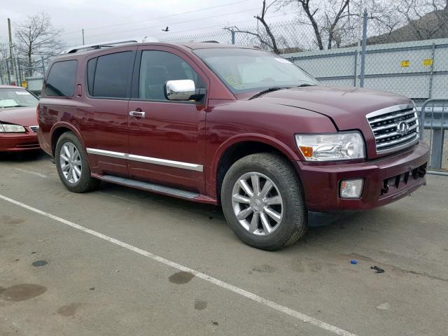 NY73488 - 2010 INFINITI QX56 RED photo 1