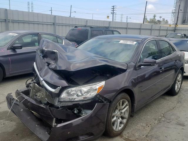 1G11C5SL3FF275859 - 2015 CHEVROLET MALIBU 1LT 紫色 照片 2