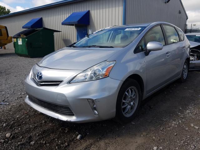 JTDZN3EU5D3278824 - 2013 TOYOTA PRIUS V  photo 2