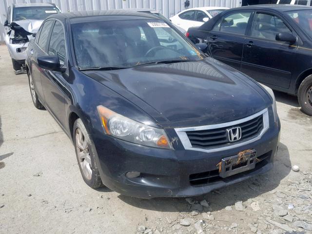 1HGCP36888A079383 - 2008 HONDA ACCORD EXL BLACK photo 1