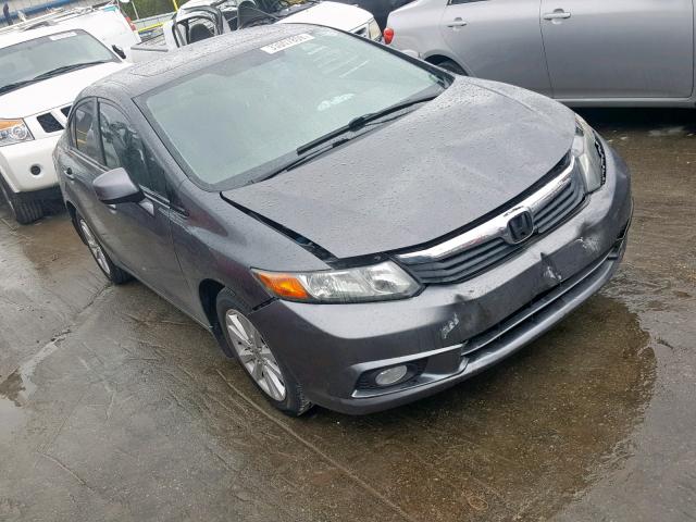 2HGFB2F95CH540368 - 2012 HONDA CIVIC EXL 石墨色 照片 1