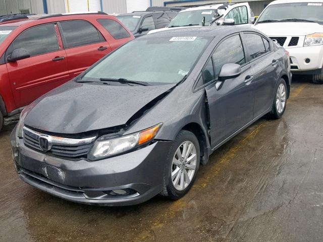 2HGFB2F95CH540368 - 2012 HONDA CIVIC EXL 石墨色 照片 2