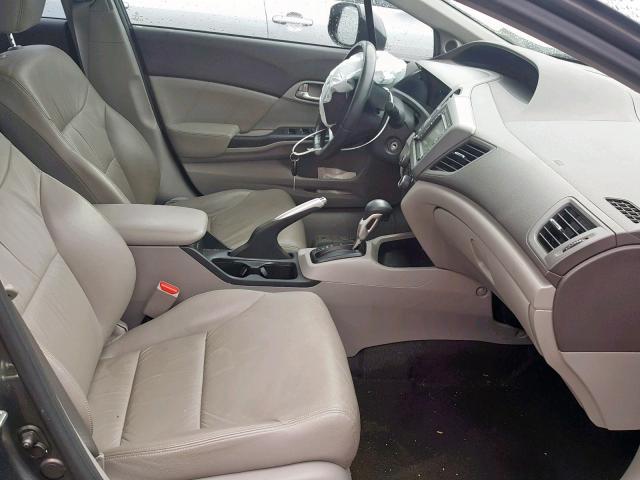 2HGFB2F95CH540368 - 2012 HONDA CIVIC EXL 石墨色 照片 5