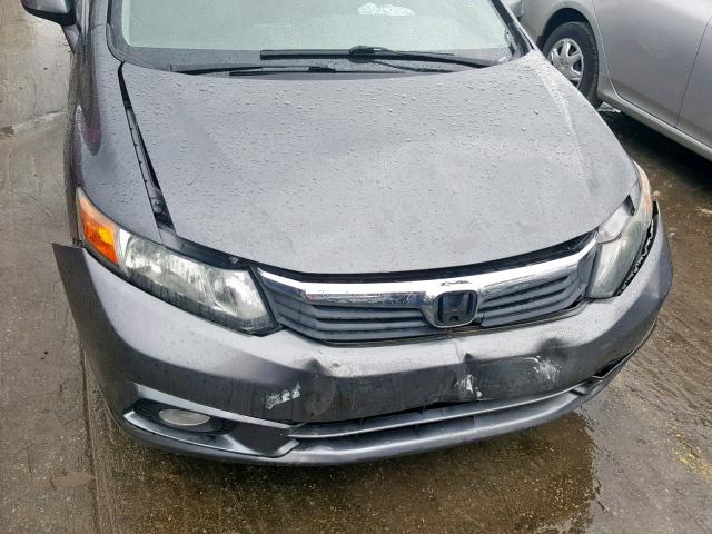 2HGFB2F95CH540368 - 2012 HONDA CIVIC EXL 石墨色 照片 7
