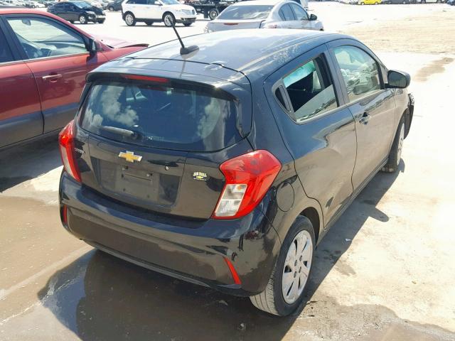 KL8CB6SA6HC757536 - 2017 CHEVROLET SPARK LS BLACK photo 4