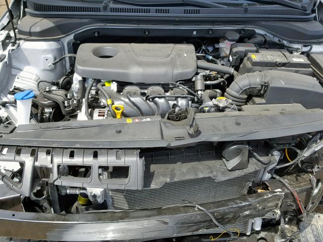 3KPC24A35KE039362 - 2019 HYUNDAI ACCENT SE SILVER photo 7