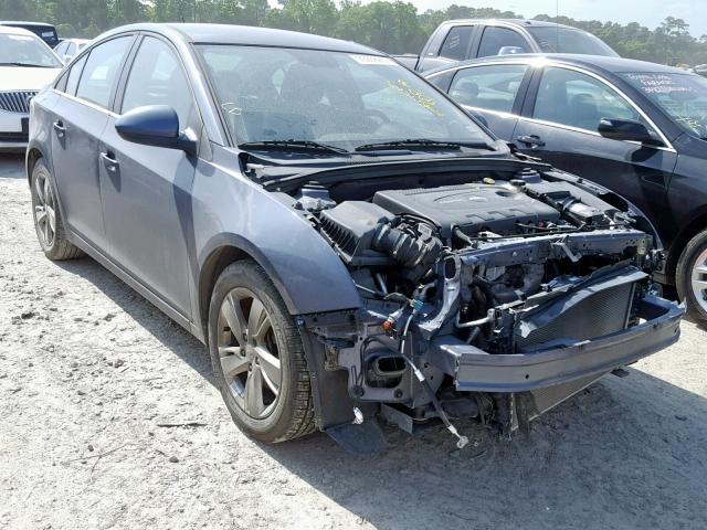 1G1P75SZ6E7426706 - 2014 CHEVROLET CRUZE BLUE photo 1