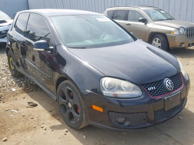 WVWFV71K57W255190 - 2007 VOLKSWAGEN NEW GTI FA BLACK photo 1