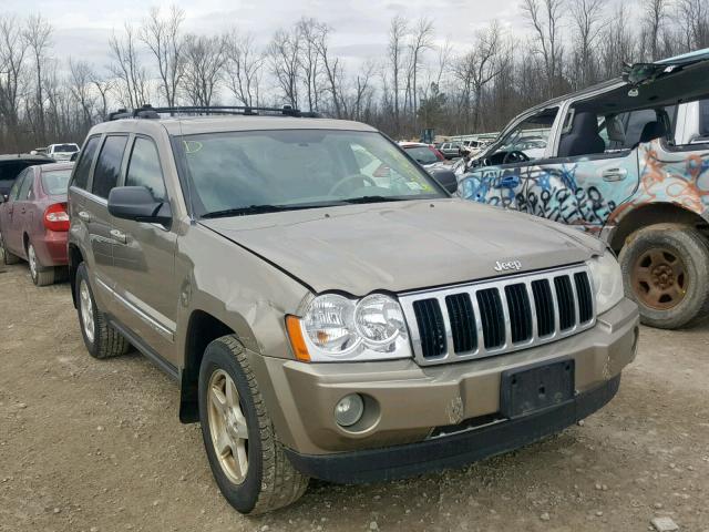 1J4HR58N25C546465 - 2005 JEEP GRAND CHER TAN photo 1