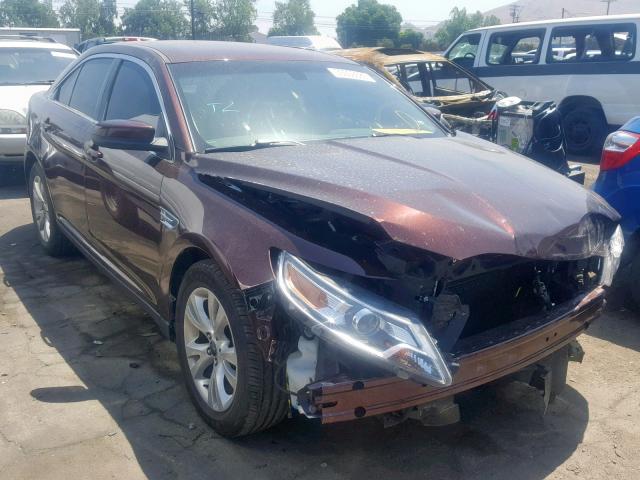 1FAHP2EW0CG114671 - 2012 FORD TAURUS SEL BURGUNDY photo 1