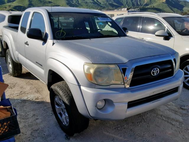 5TETU62NX6Z297655 - 2006 TOYOTA TACOMA PRE SILVER photo 1