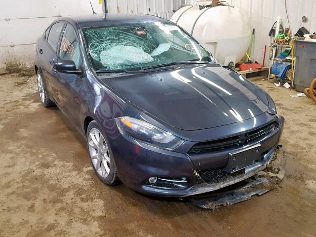 1C3CDFBA9DD290526 - 2013 DODGE DART SXT BLUE photo 1