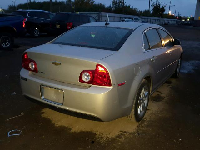 1G1ZB5EB7AF304071 - 2010 CHEVROLET MALIBU LS TAN photo 4