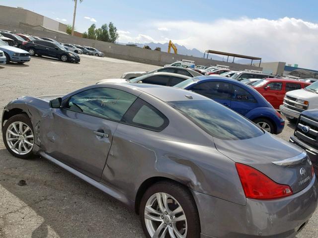 JN1CV6EL0BM264046 - 2011 INFINITI G37 CHARCOAL photo 3